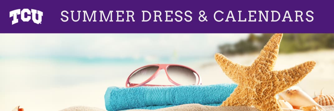 Summer Dress & Calendars