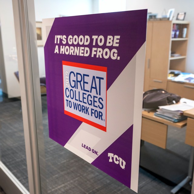 A Great College to Work for banner